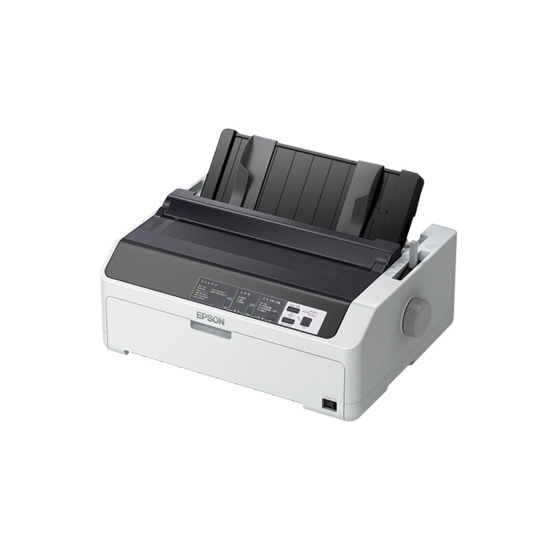 爱普生EPSON LQ-590KII 高速针式打印机 80列卷筒24针 单据报表打印